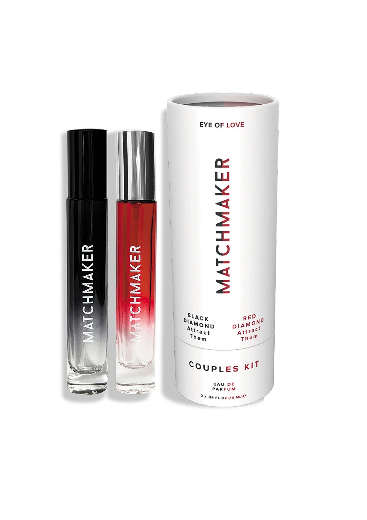 Bestel: Matchmaker Red + Black Set Attract Them by Eye of Love - bij Happytoys: de erotische sex webshop | liever Happy dan Easy ⭐⭐⭐⭐⭐ - Default Title - 93919 - ASSORTED - 10