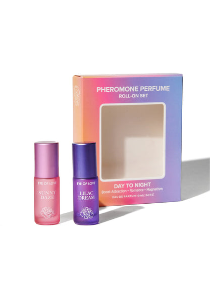Bestel: Phero Perfum Set Attract Him 2 x 5 ml By Eye of Love Bloom - bij Happytoys: de erotische sex webshop | liever Happy dan Easy ⭐⭐⭐⭐⭐