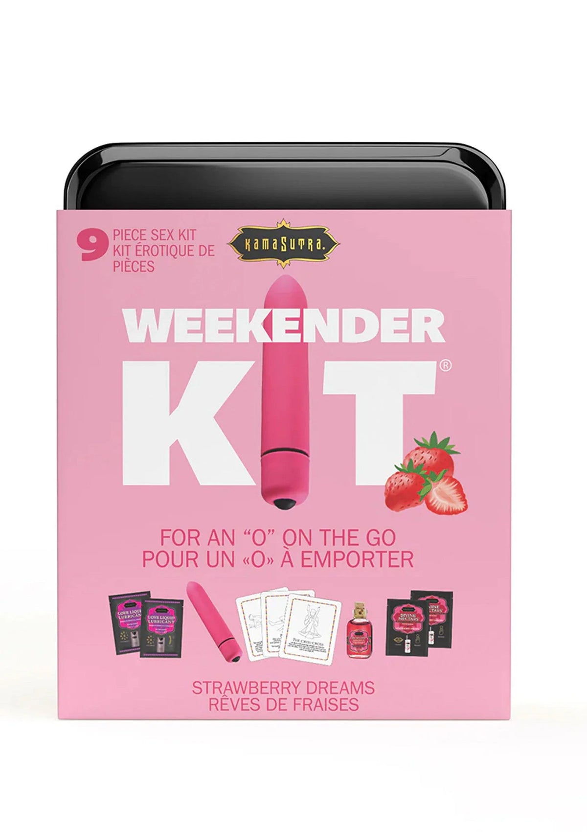Bestel: The Weekender Kit by Kamasutra - bij Happytoys: de erotische sex webshop | liever Happy dan Easy ⭐⭐⭐⭐⭐ - Strawberry - 94049 - STRAWBERRY