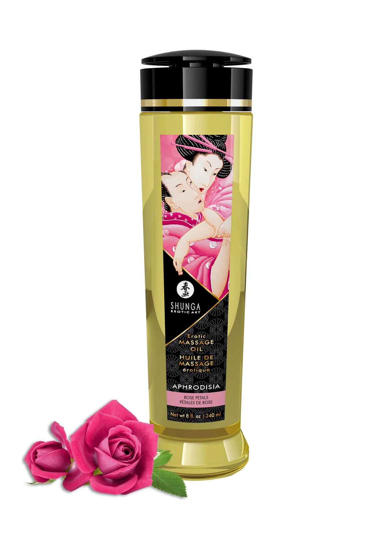Bestel: Erotic Massage Oil by Shunga - bij Happytoys: de erotische sex webshop | liever Happy dan Easy ⭐⭐⭐⭐⭐ - Aphrodisia - 94501 - APHRODISIA - 240