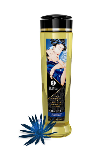 Bestel: Erotic Massage Oil by Shunga - bij Happytoys: de erotische sex webshop | liever Happy dan Easy ⭐⭐⭐⭐⭐ - Flower - 94501 - FLOWER - 240