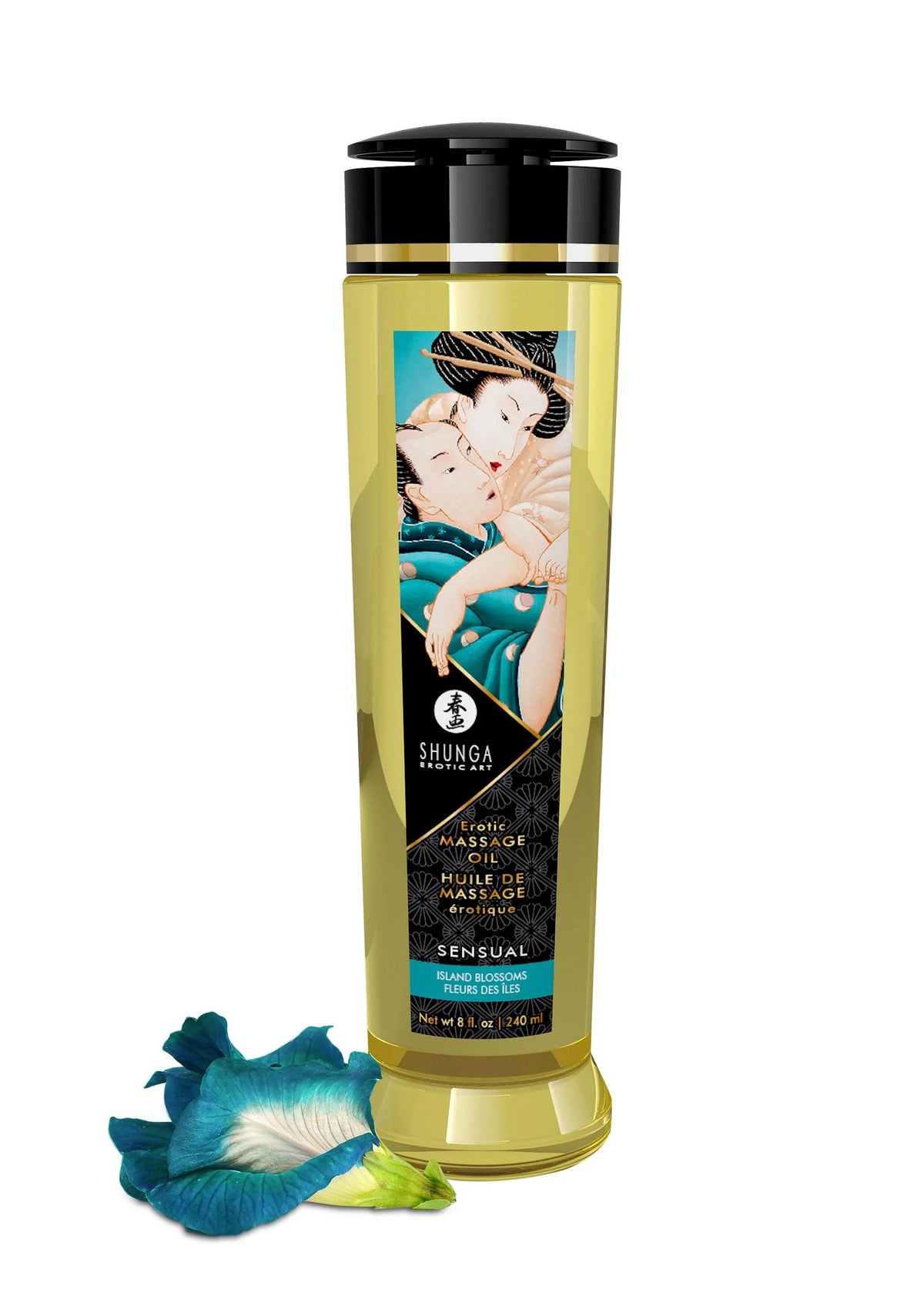 Bestel: Erotic Massage Oil by Shunga - bij Happytoys: de erotische sex webshop | liever Happy dan Easy ⭐⭐⭐⭐⭐ - Island - 94501 - ISLAND - 240