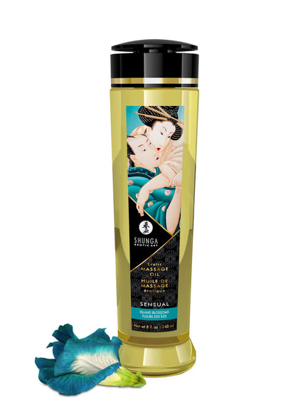 Bestel: Erotic Massage Oil by Shunga - bij Happytoys: de erotische sex webshop | liever Happy dan Easy ⭐⭐⭐⭐⭐ - Island - 94501 - ISLAND - 240