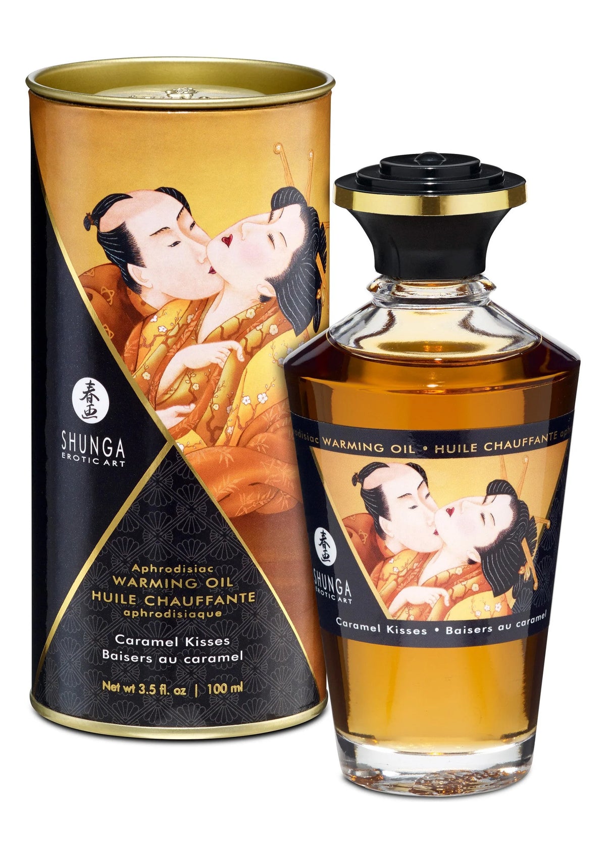 Bestel: Warming Oil - Creamy Latte - 100 ml by Shunga - bij Happytoys: de erotische sex webshop | liever Happy dan Easy ⭐⭐⭐⭐⭐
