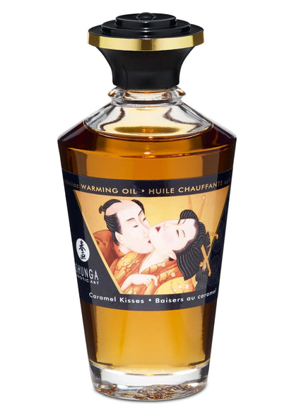Bestel: Warming Oil - Creamy Latte - 100 ml by Shunga - bij Happytoys: de erotische sex webshop | liever Happy dan Easy ⭐⭐⭐⭐⭐