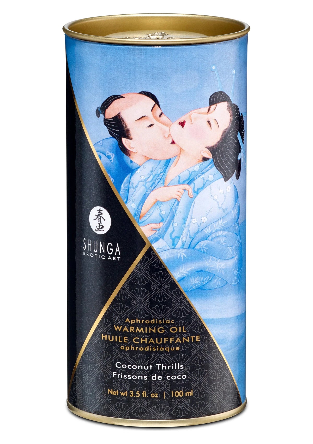 Bestel: Warming Oil - Sparkling Strawberry Wine - 100 ml by Shunga - bij Happytoys: de erotische sex webshop | liever Happy dan Easy ⭐⭐⭐⭐⭐