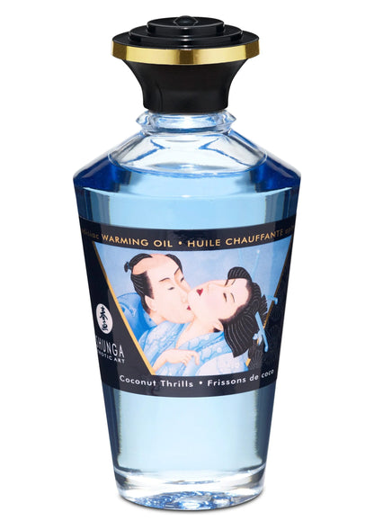 Bestel: Aphrodisiac Warming Oil - Raspberry 100 ml by Shunga - bij Happytoys: de erotische sex webshop | liever Happy dan Easy ⭐⭐⭐⭐⭐