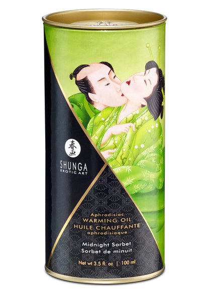 Bestel: Warming Oil - Creamy Latte - 100 ml by Shunga - bij Happytoys: de erotische sex webshop | liever Happy dan Easy ⭐⭐⭐⭐⭐