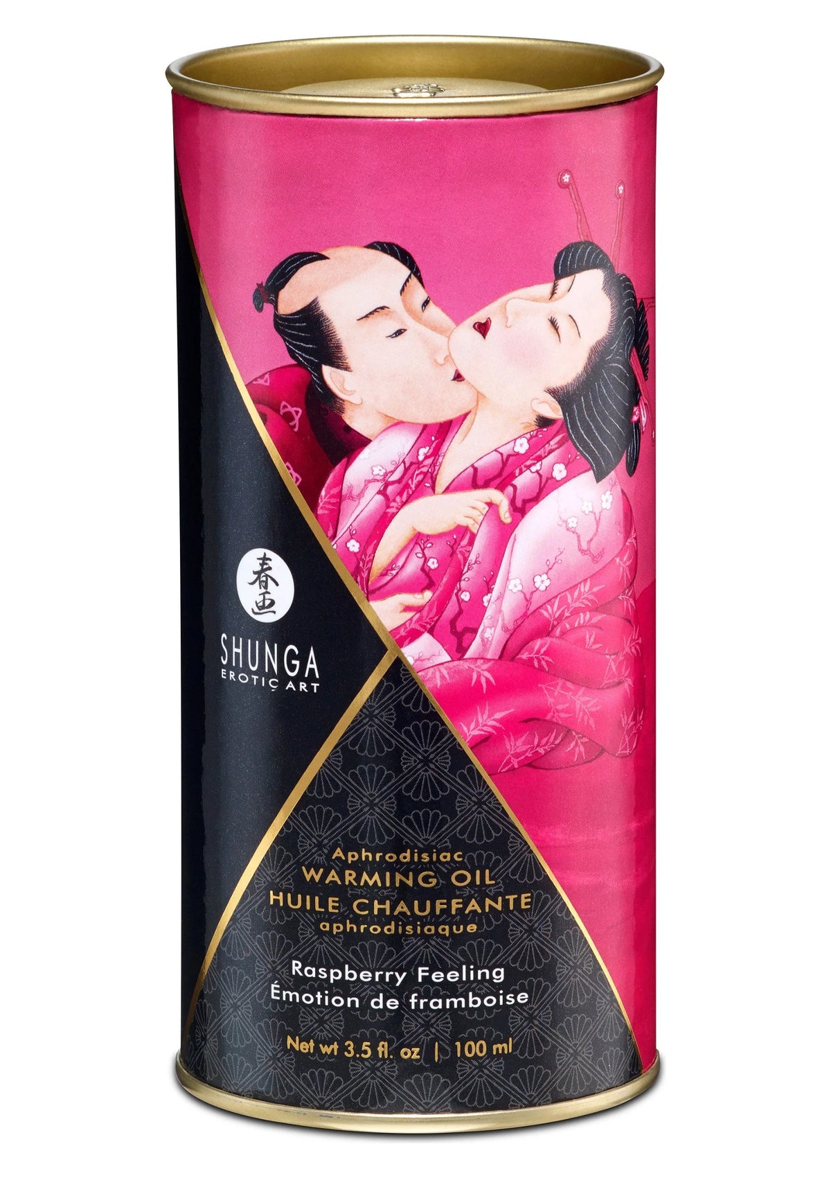 Bestel: Warming Oil - Sparkling Strawberry Wine - 100 ml by Shunga - bij Happytoys: de erotische sex webshop | liever Happy dan Easy ⭐⭐⭐⭐⭐
