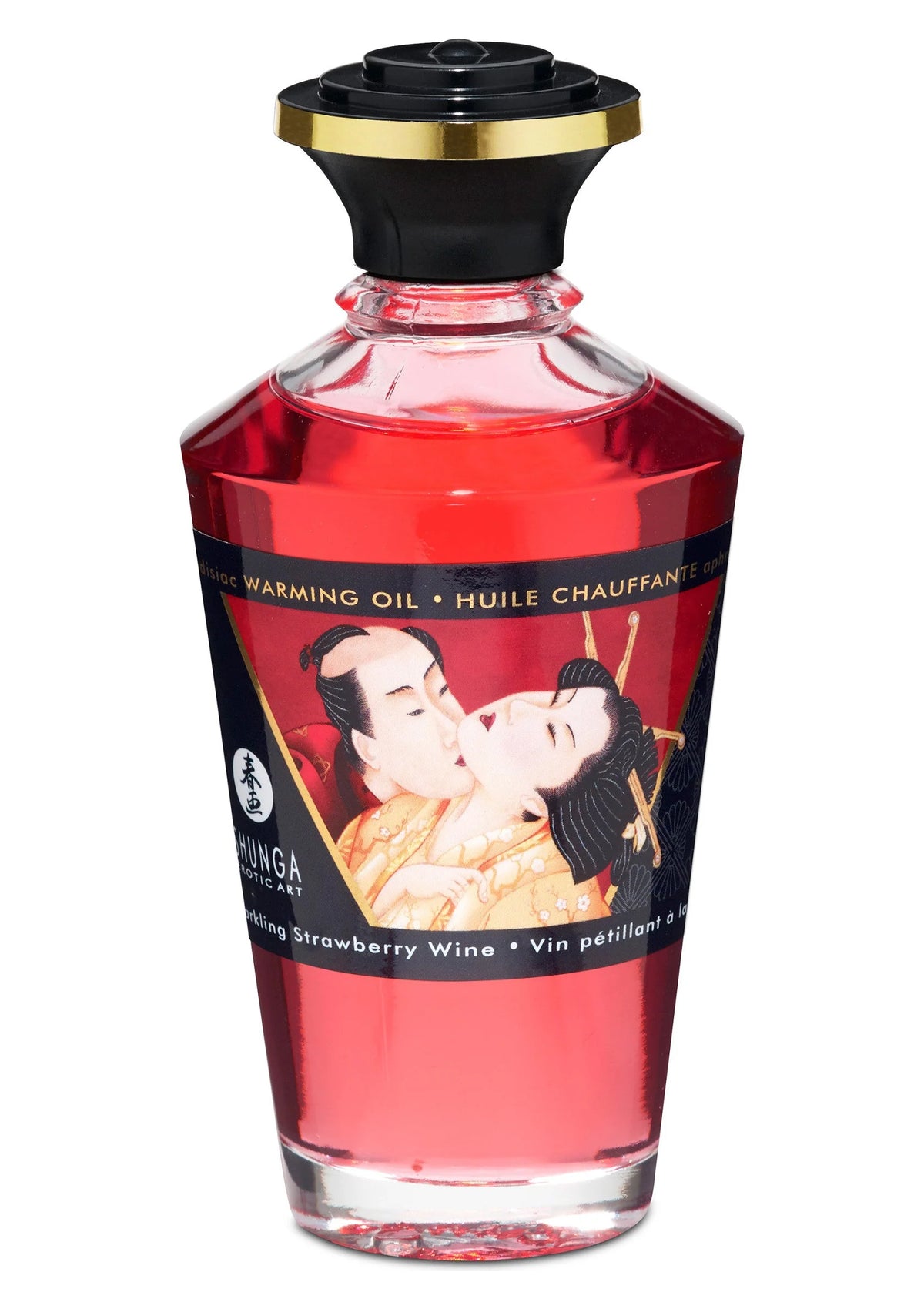 Bestel: Aphrodisiac Warming Oil - Raspberry 100 ml by Shunga - bij Happytoys: de erotische sex webshop | liever Happy dan Easy ⭐⭐⭐⭐⭐
