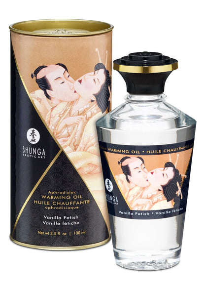 Bestel: Aphrodisiac Warming Oil - Exotic Fruits - 100 ml by Shunga - bij Happytoys: de erotische sex webshop | liever Happy dan Easy ⭐⭐⭐⭐⭐