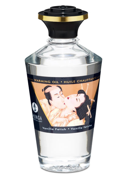 Bestel: Warming Oil - Creamy Latte - 100 ml by Shunga - bij Happytoys: de erotische sex webshop | liever Happy dan Easy ⭐⭐⭐⭐⭐