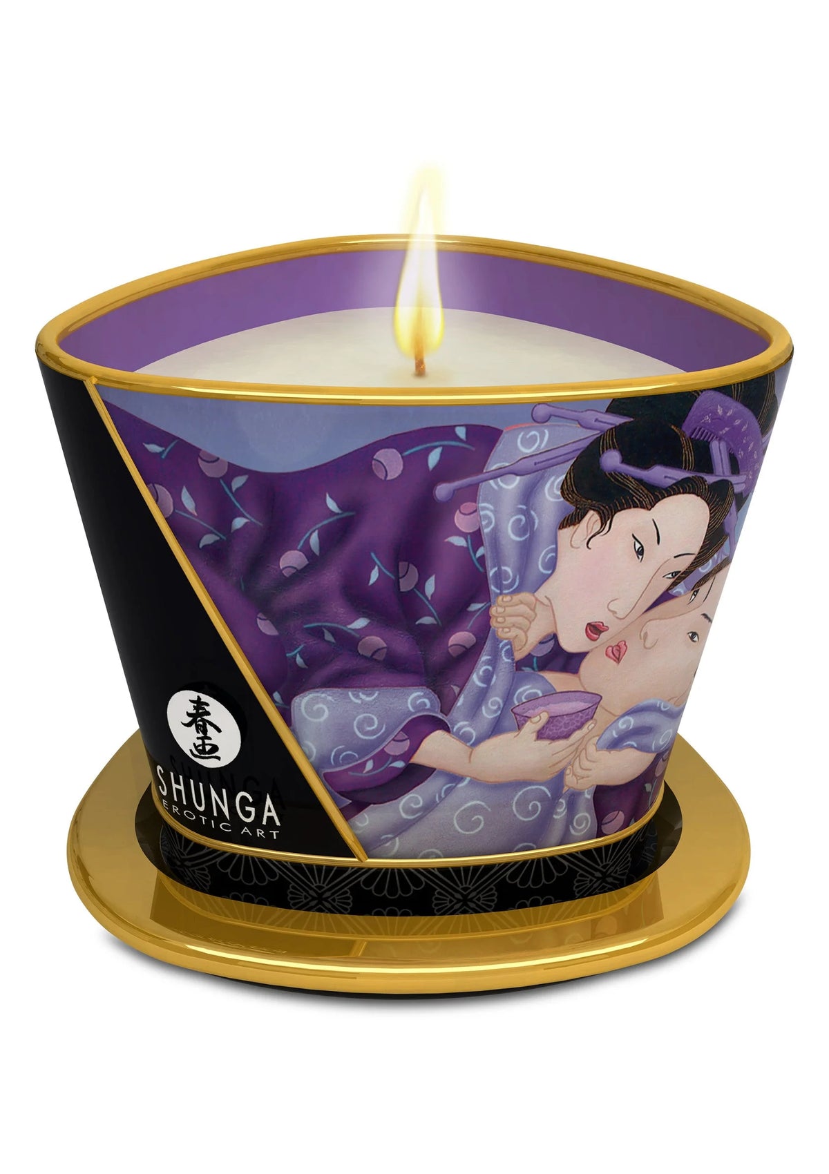Bestel: Massage candle 170 ml by Shunga - bij Happytoys: de erotische sex webshop | liever Happy dan Easy ⭐⭐⭐⭐⭐ - Exotic - 94513 - EXOTIC - 170