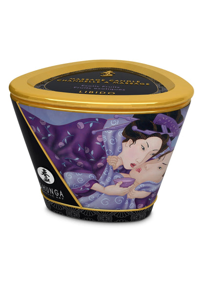 Bestel: Massage candle 170 ml by Shunga - bij Happytoys: de erotische sex webshop | liever Happy dan Easy ⭐⭐⭐⭐⭐