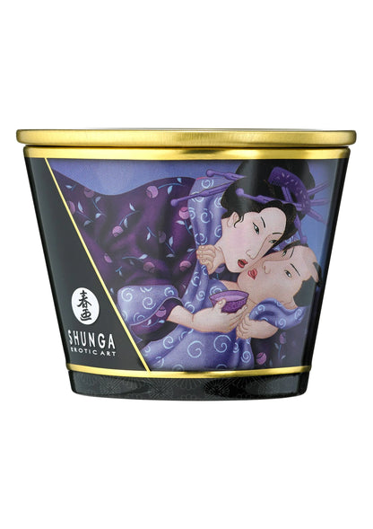 Bestel: Massage candle 170 ml by Shunga - bij Happytoys: de erotische sex webshop | liever Happy dan Easy ⭐⭐⭐⭐⭐