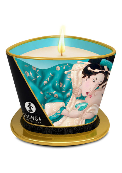 Bestel: Massage candle 170 ml by Shunga - bij Happytoys: de erotische sex webshop | liever Happy dan Easy ⭐⭐⭐⭐⭐ - Island - 94513 - ISLAND - 170