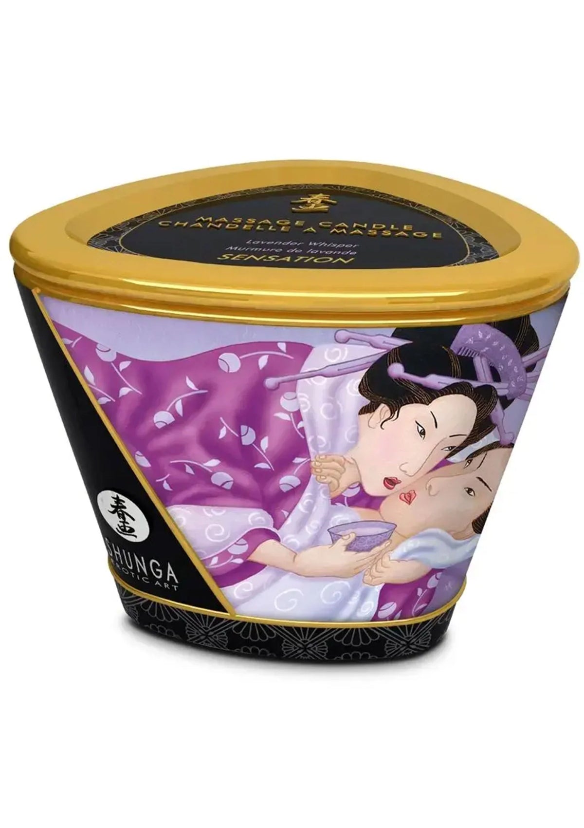 Bestel: Massage candle 170 ml by Shunga - bij Happytoys: de erotische sex webshop | liever Happy dan Easy ⭐⭐⭐⭐⭐