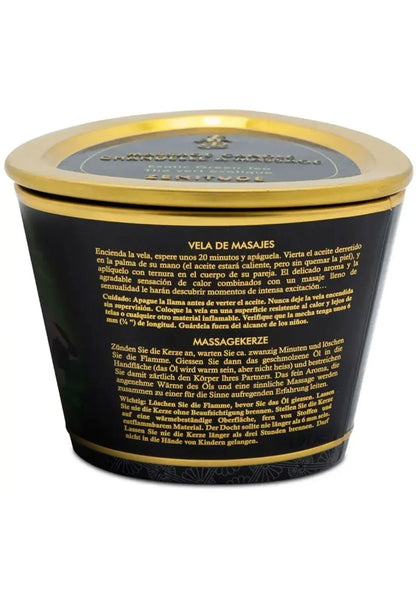 Bestel: Massage candle 170 ml by Shunga - bij Happytoys: de erotische sex webshop | liever Happy dan Easy ⭐⭐⭐⭐⭐