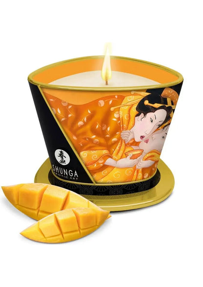 Bestel: Massage candle 170 ml by Shunga - bij Happytoys: de erotische sex webshop | liever Happy dan Easy ⭐⭐⭐⭐⭐
