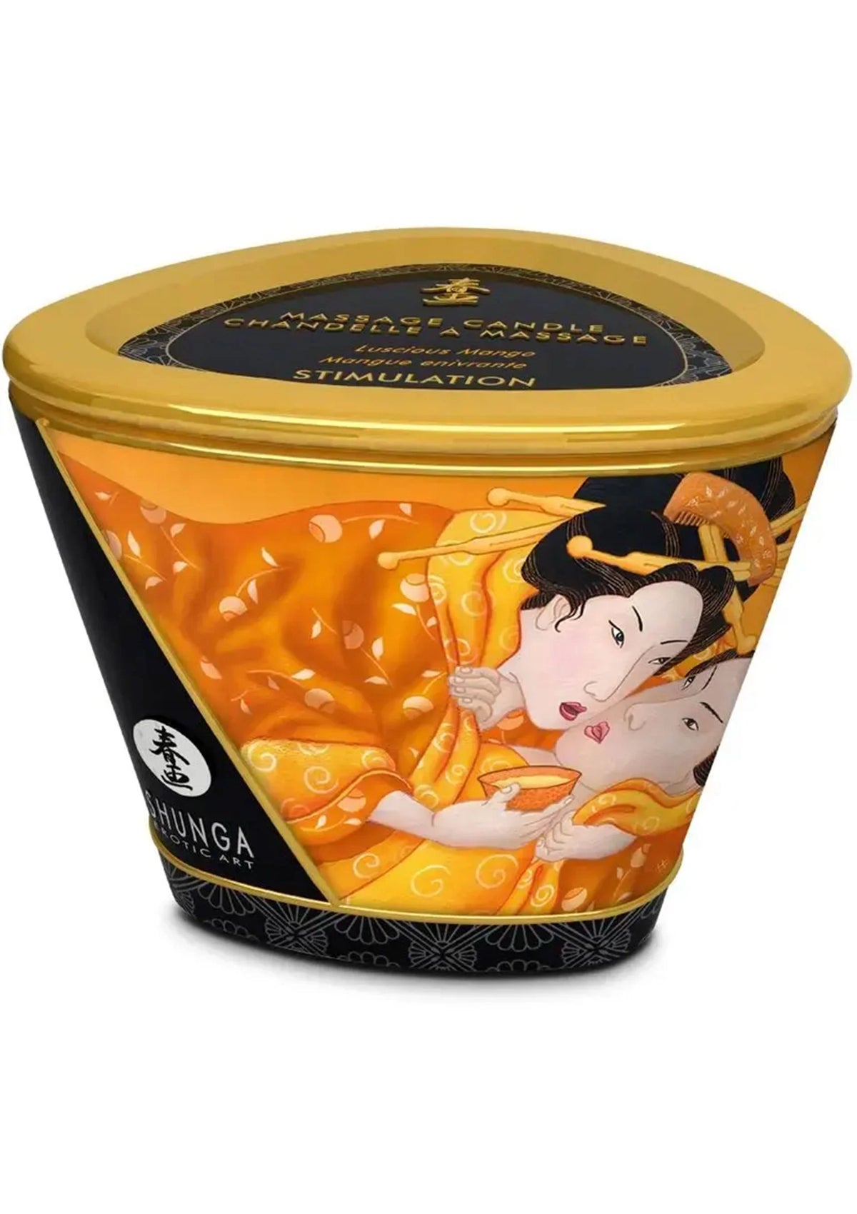 Bestel: Massage candle 170 ml by Shunga - bij Happytoys: de erotische sex webshop | liever Happy dan Easy ⭐⭐⭐⭐⭐