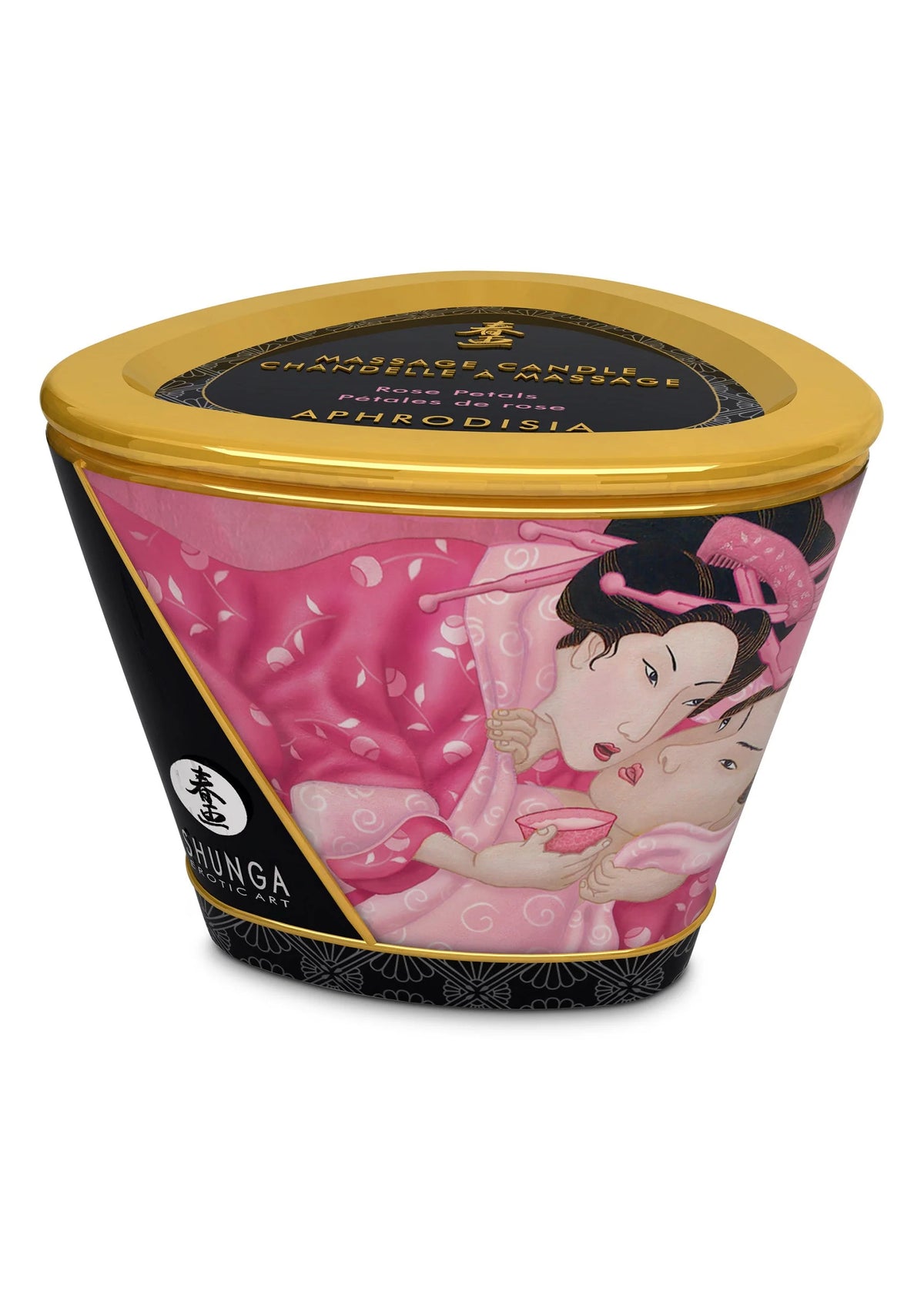 Bestel: Massage candle 170 ml by Shunga - bij Happytoys: de erotische sex webshop | liever Happy dan Easy ⭐⭐⭐⭐⭐