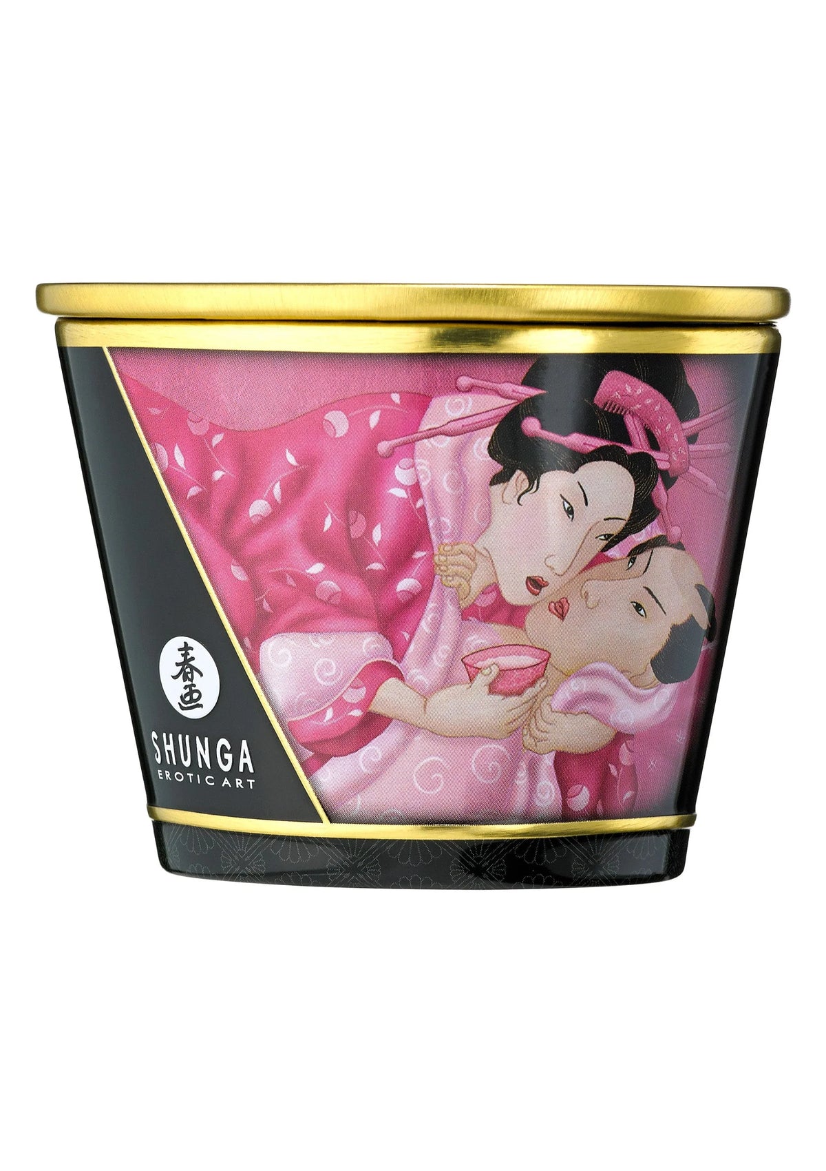 Bestel: Massage candle 170 ml by Shunga - bij Happytoys: de erotische sex webshop | liever Happy dan Easy ⭐⭐⭐⭐⭐