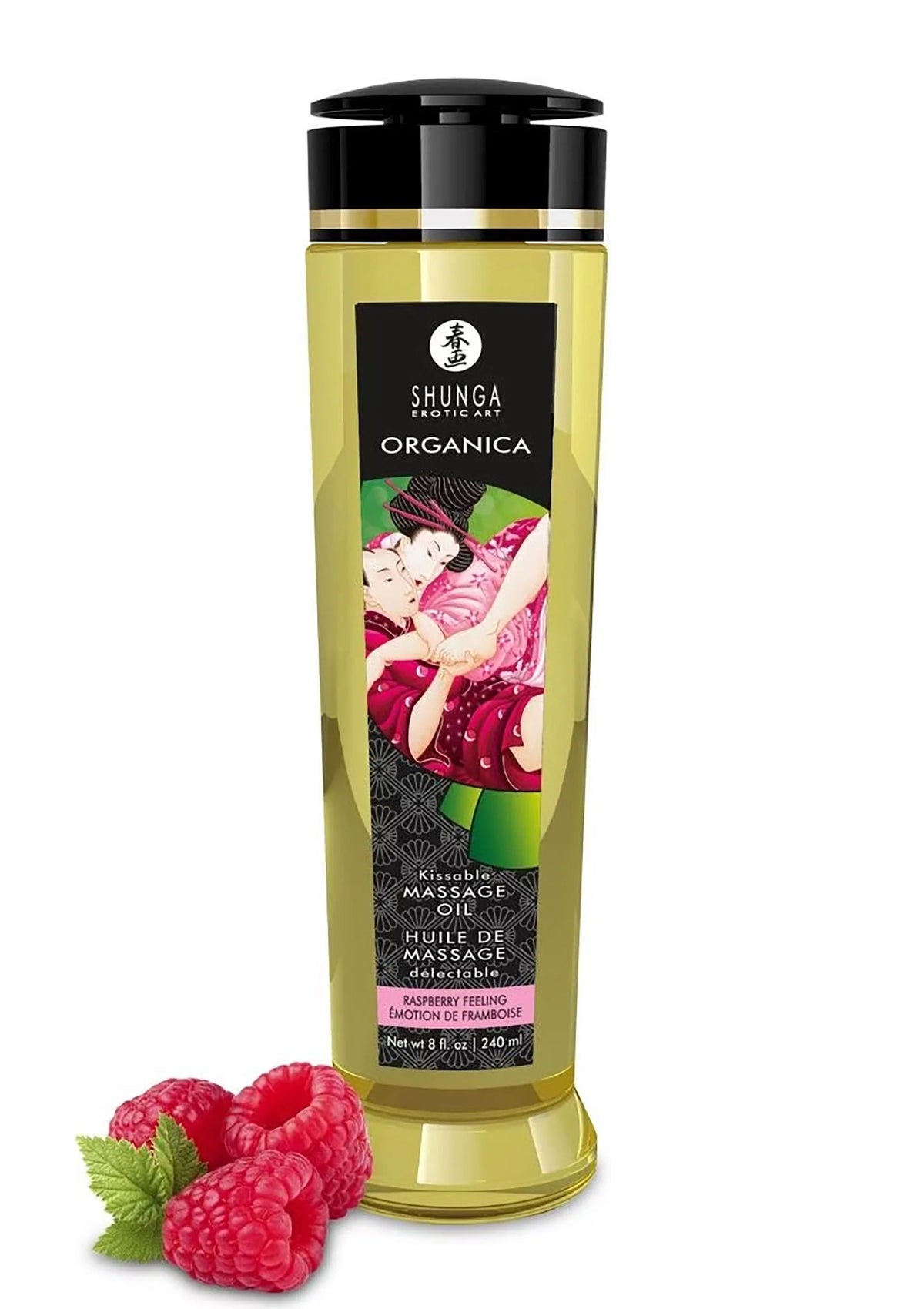 Bestel: Organica Kissable Oil by Shunga - bij Happytoys: de erotische sex webshop | liever Happy dan Easy ⭐⭐⭐⭐⭐