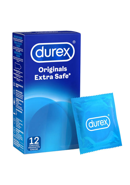 Bestel: Extra Safe 6 x 12 condoms by Durex - bij Happytoys: de erotische sex webshop | liever Happy dan Easy ⭐⭐⭐⭐⭐ - Default Title - 95537 - NATUREL