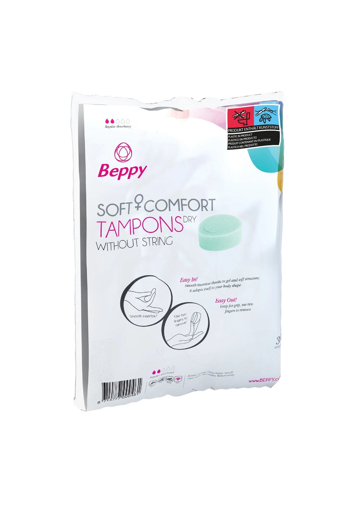 Bestel: Soft & Comfort Dry 30 pcs by Beppy - bij Happytoys: de erotische sex webshop | liever Happy dan Easy ⭐⭐⭐⭐⭐ - Default Title - 96204 - NATUREL