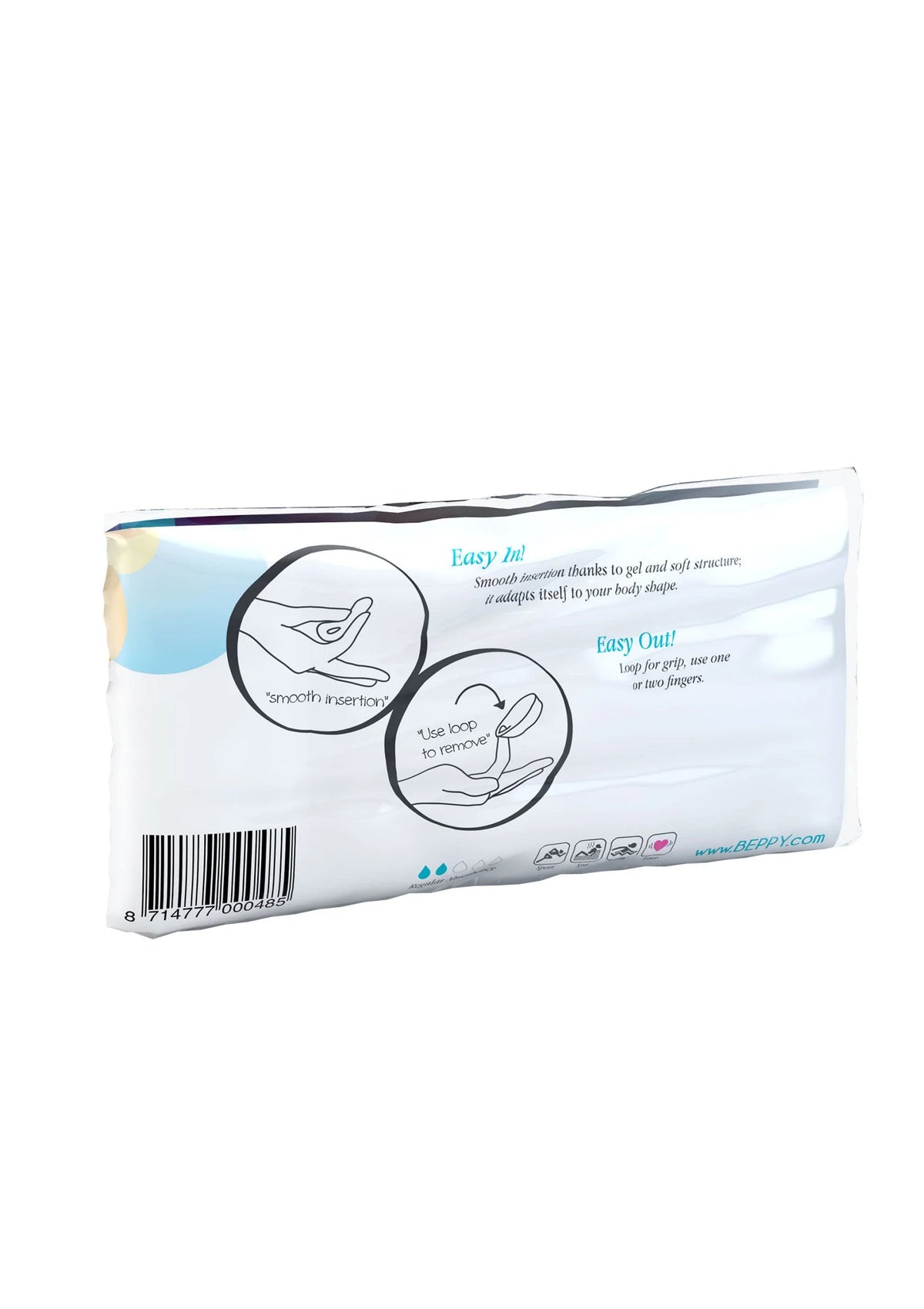 Bestel: Soft & Comfort Wet Tampons 4pcs by Beppy - bij Happytoys: de erotische sex webshop | liever Happy dan Easy ⭐⭐⭐⭐⭐