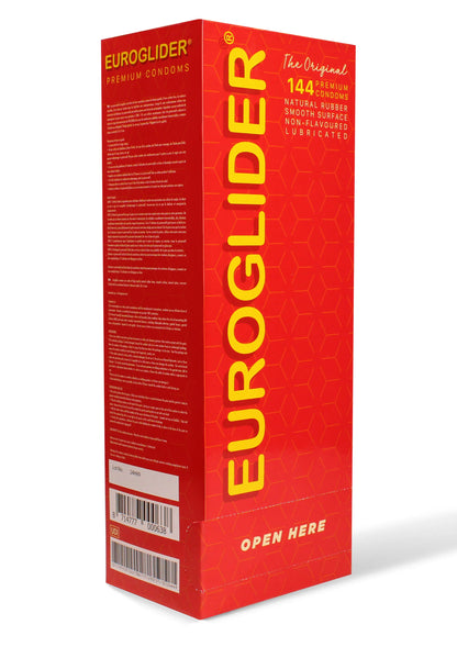 Bestel: Condoms 144pcs by Euroglider - bij Happytoys: de erotische sex webshop | liever Happy dan Easy ⭐⭐⭐⭐⭐ - Default Title - 96251 - NATUREL