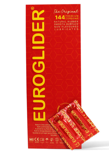 Bestel: Condoms 144pcs by Euroglider - bij Happytoys: de erotische sex webshop | liever Happy dan Easy ⭐⭐⭐⭐⭐