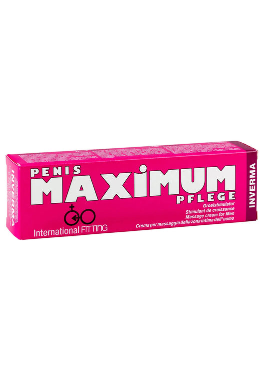 Bestel: Maximum Cream 45ml by Inverma - bij Happytoys: de erotische sex webshop | liever Happy dan Easy ⭐⭐⭐⭐⭐ - Default Title - 96704 - NATUREL - 45