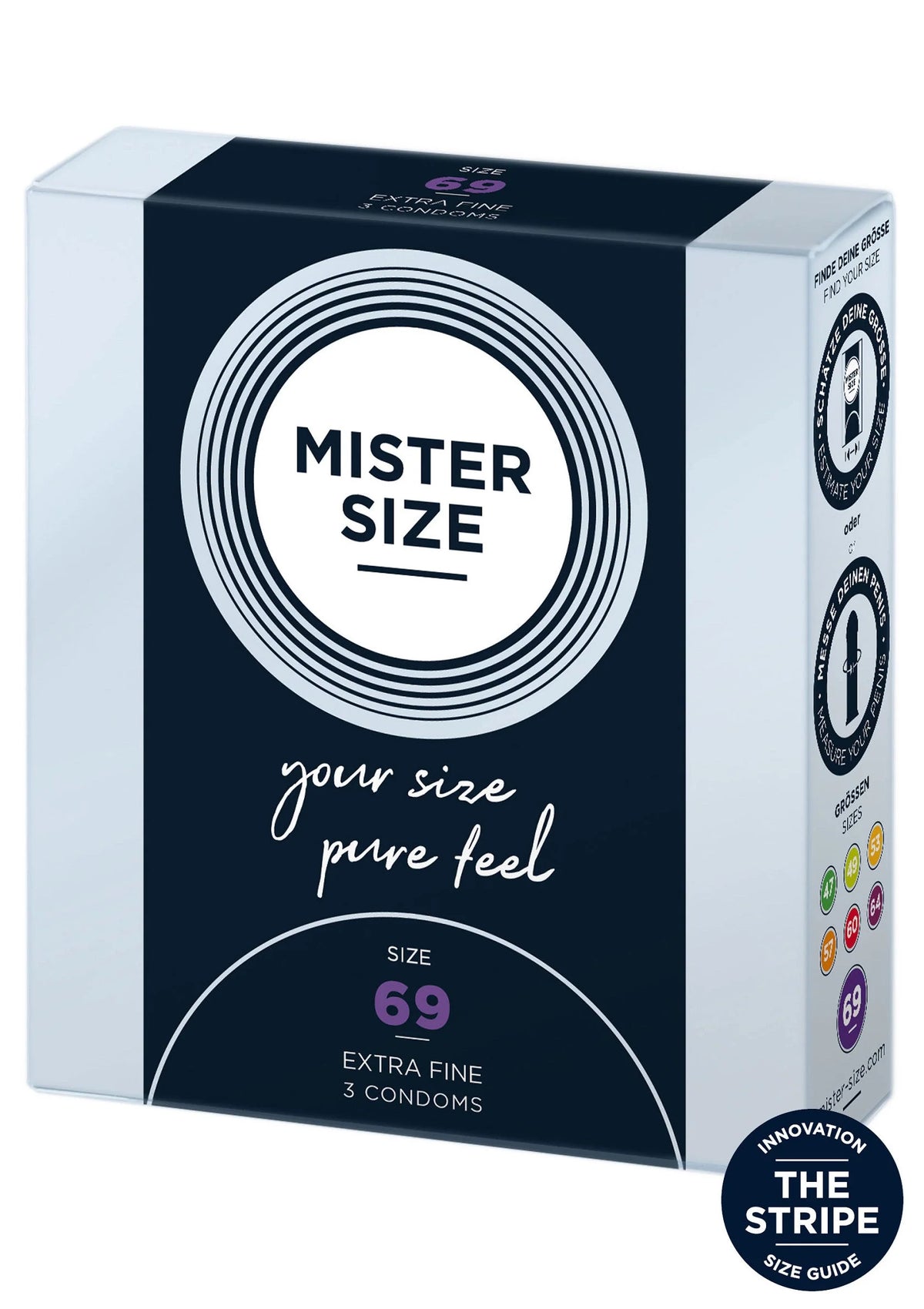 Bestel: 69mm Condoms 3pcs by Mister Size - bij Happytoys: de erotische sex webshop | liever Happy dan Easy ⭐⭐⭐⭐⭐ - Default Title - 97116 - NATUREL