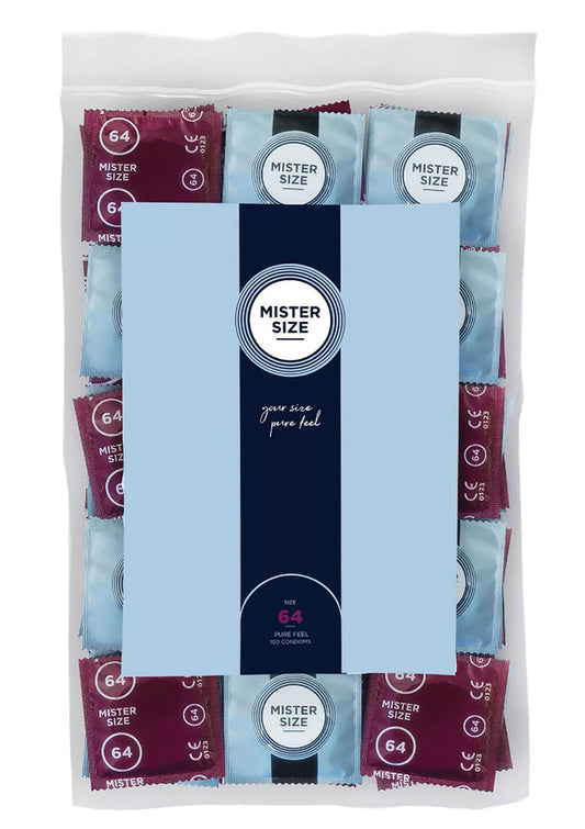 MISTER SIZE 64mm Condoms 100pcs