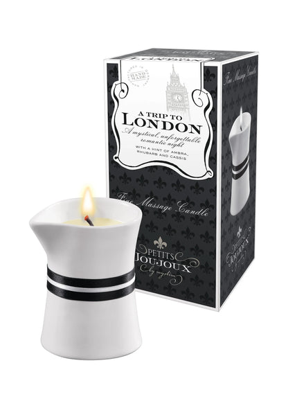Bestel: Petits Joujoux Massage Candle London 120gr - bij Happytoys: de erotische sex webshop | liever Happy dan Easy ⭐⭐⭐⭐⭐ - Default Title - 97305 - LONDON - 120