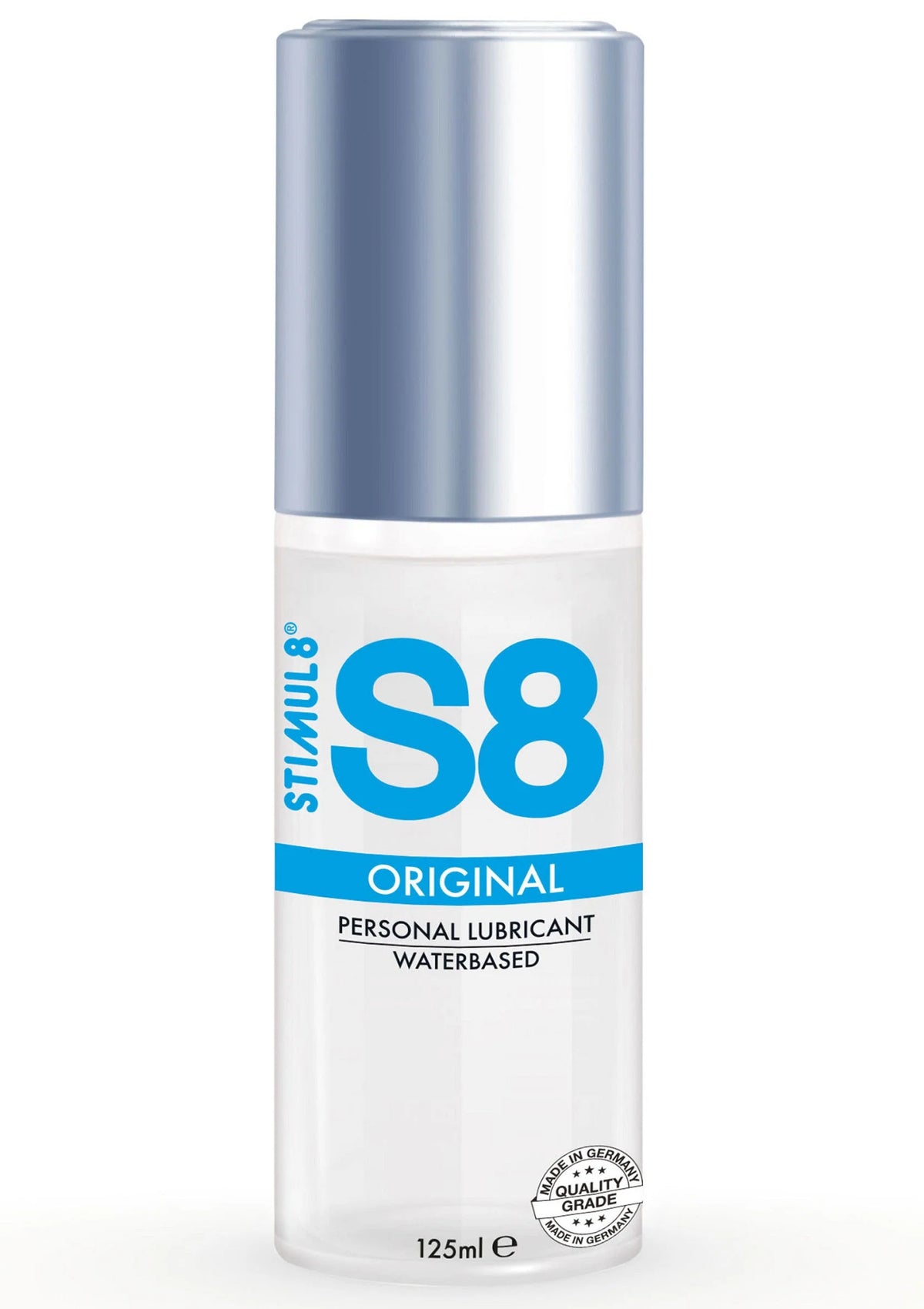 Bestel: Waterbased Lubricant 125ml by S8 - bij Happytoys: de erotische sex webshop | liever Happy dan Easy ⭐⭐⭐⭐⭐ - Default Title - 97392 - NATUREL - 125