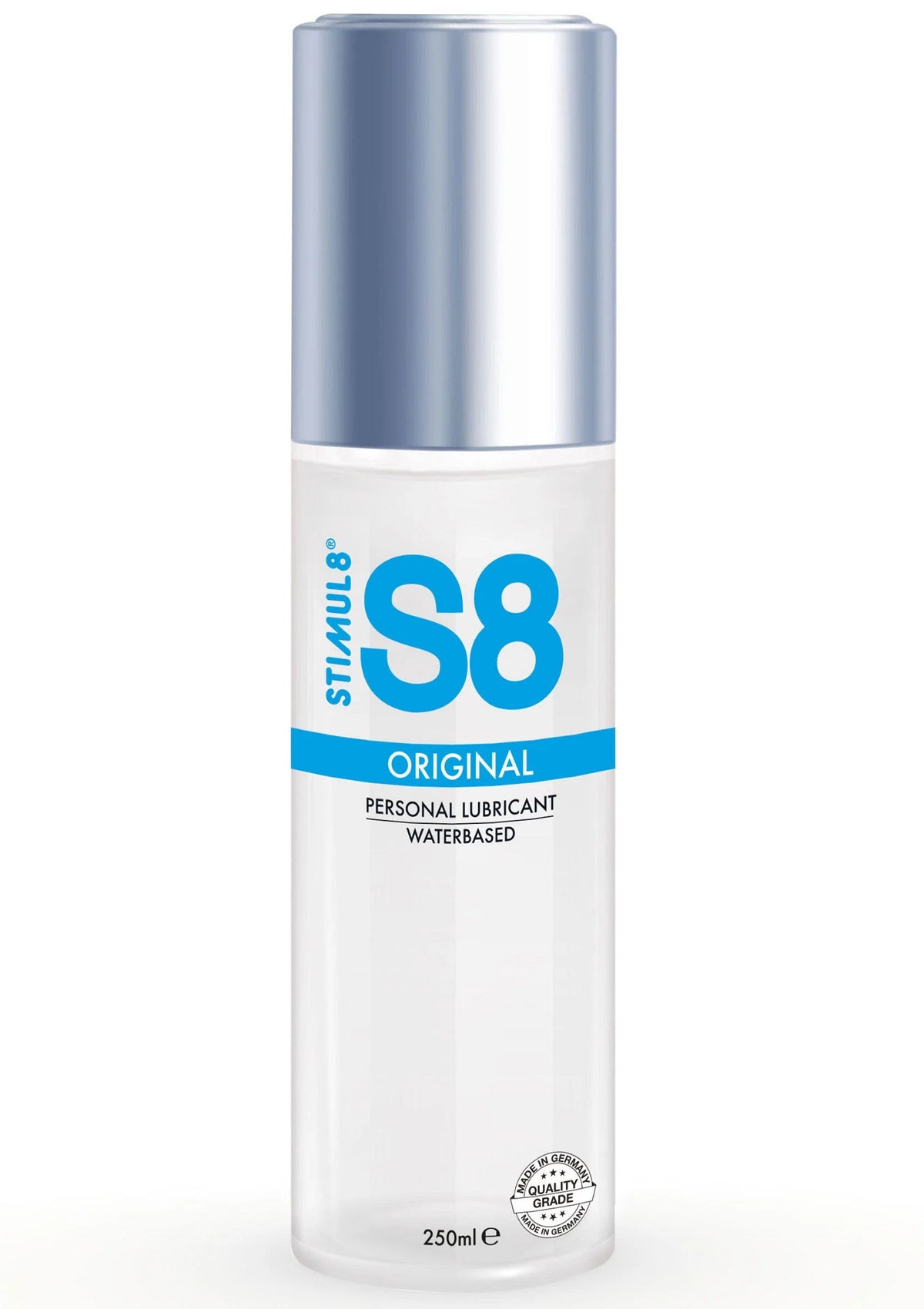 Bestel: Waterbased Lube 250ml by S8 - bij Happytoys: de erotische sex webshop | liever Happy dan Easy ⭐⭐⭐⭐⭐ - Default Title - 97393 - NATUREL - 250