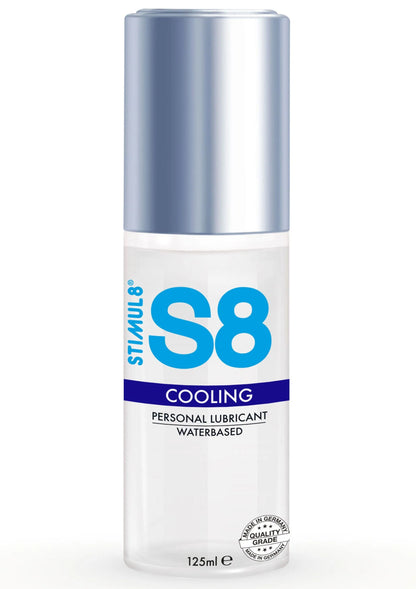 Bestel: Waterbased Cooling Lube 125ml by S8 - bij Happytoys: de erotische sex webshop | liever Happy dan Easy ⭐⭐⭐⭐⭐ - Default Title - 97399 - COOLING - 125