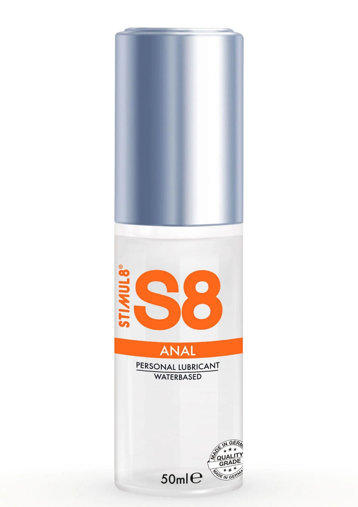 Bestel: Waterbased Anal Lube 50ml Anaal Glijmiddel by S8 - bij Happytoys: de erotische sex webshop | liever Happy dan Easy ⭐⭐⭐⭐⭐ - Default Title - 97400 - NATUREL - 50