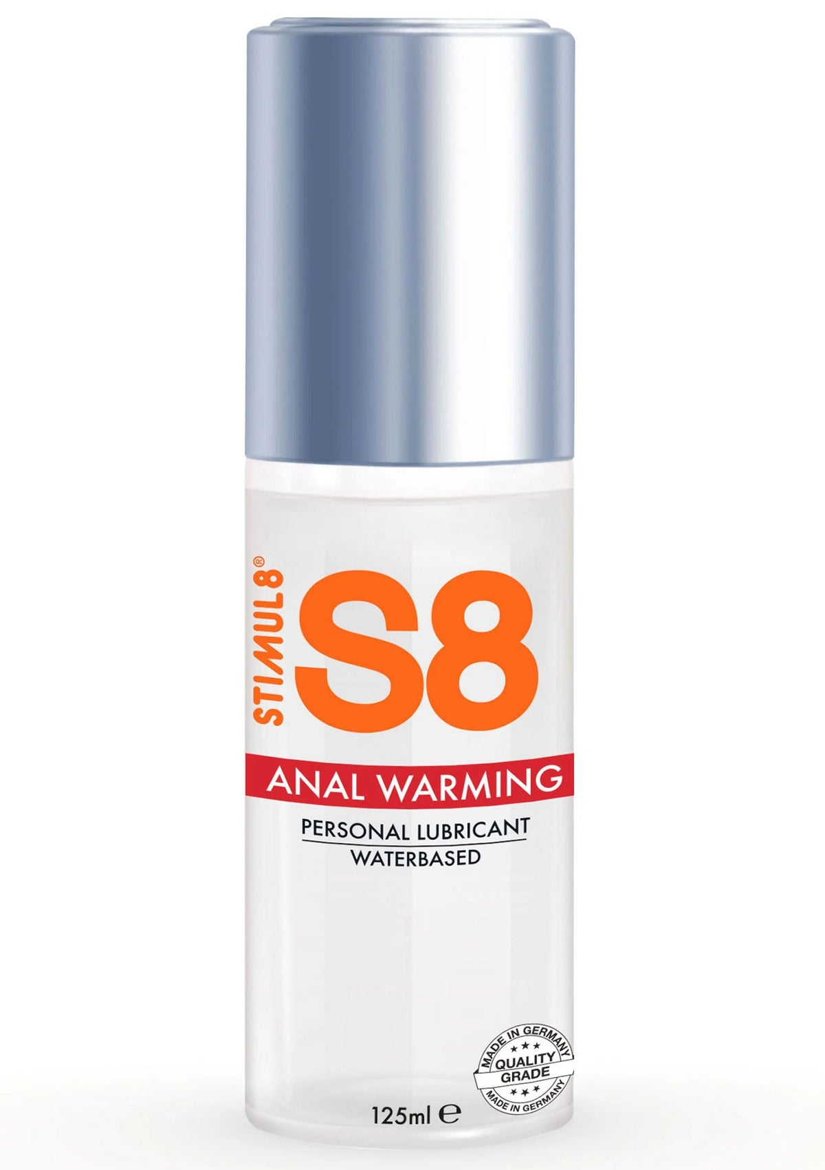 Bestel: Waterbased Warming Anal Lube 125ml by S8 - bij Happytoys: de erotische sex webshop | liever Happy dan Easy ⭐⭐⭐⭐⭐ - Default Title - 97403 - WARMING - 125