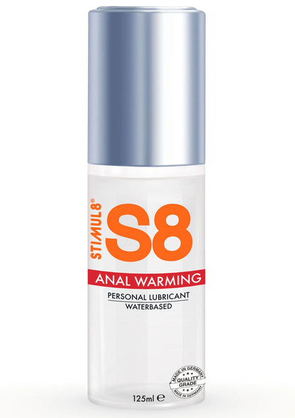 Bestel: Waterbased Warming Anal Lube 125ml by S8 - bij Happytoys: de erotische sex webshop | liever Happy dan Easy ⭐⭐⭐⭐⭐ - Default Title - 97403 - WARMING - 125