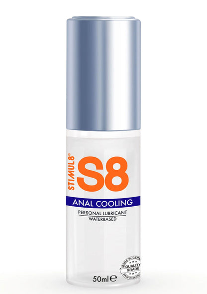 Bestel: Cooling Anal Lubricant 50 ml by S8 - bij Happytoys: de erotische sex webshop | liever Happy dan Easy ⭐⭐⭐⭐⭐ - Default Title - 97404 - COOLING - 50