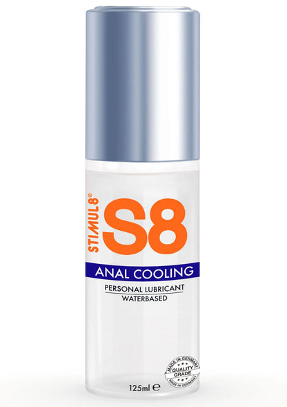 Bestel: Cooling Anal Lubricant 125 ml by S8 - bij Happytoys: de erotische sex webshop | liever Happy dan Easy ⭐⭐⭐⭐⭐ - Default Title - 97405 - COOLING - 125