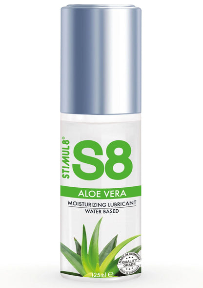 Bestel: S8 Aloe Vera Lubricant 125 ml by Stimul8 S8 - bij Happytoys: de erotische sex webshop | liever Happy dan Easy ⭐⭐⭐⭐⭐ - Aloe Vera - 97409 - ALOE - 125