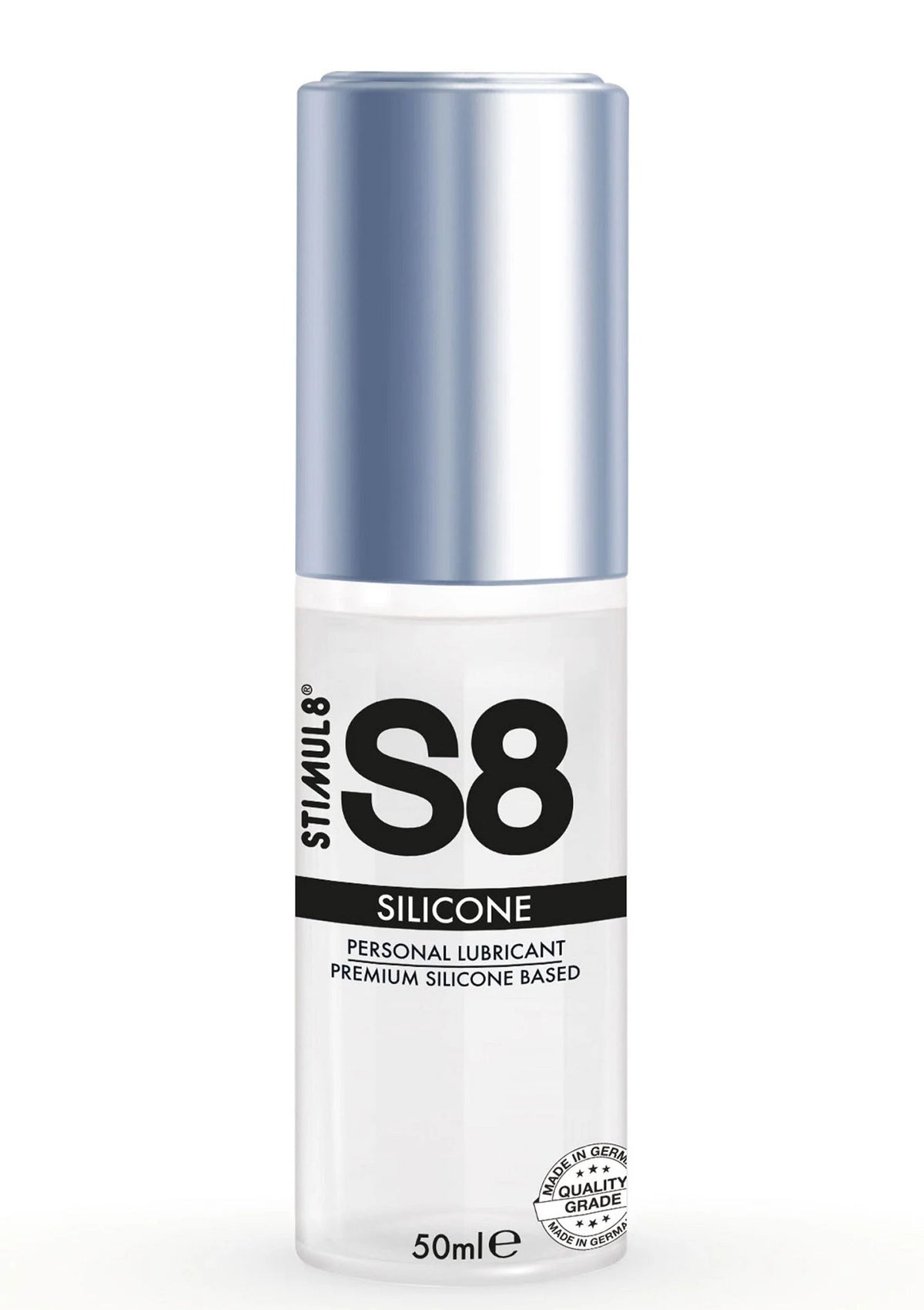 Bestel: Silicone Lubricant 50 ml by S8 - bij Happytoys: de erotische sex webshop | liever Happy dan Easy ⭐⭐⭐⭐⭐ - Default Title - 97412 - NATUREL - 50
