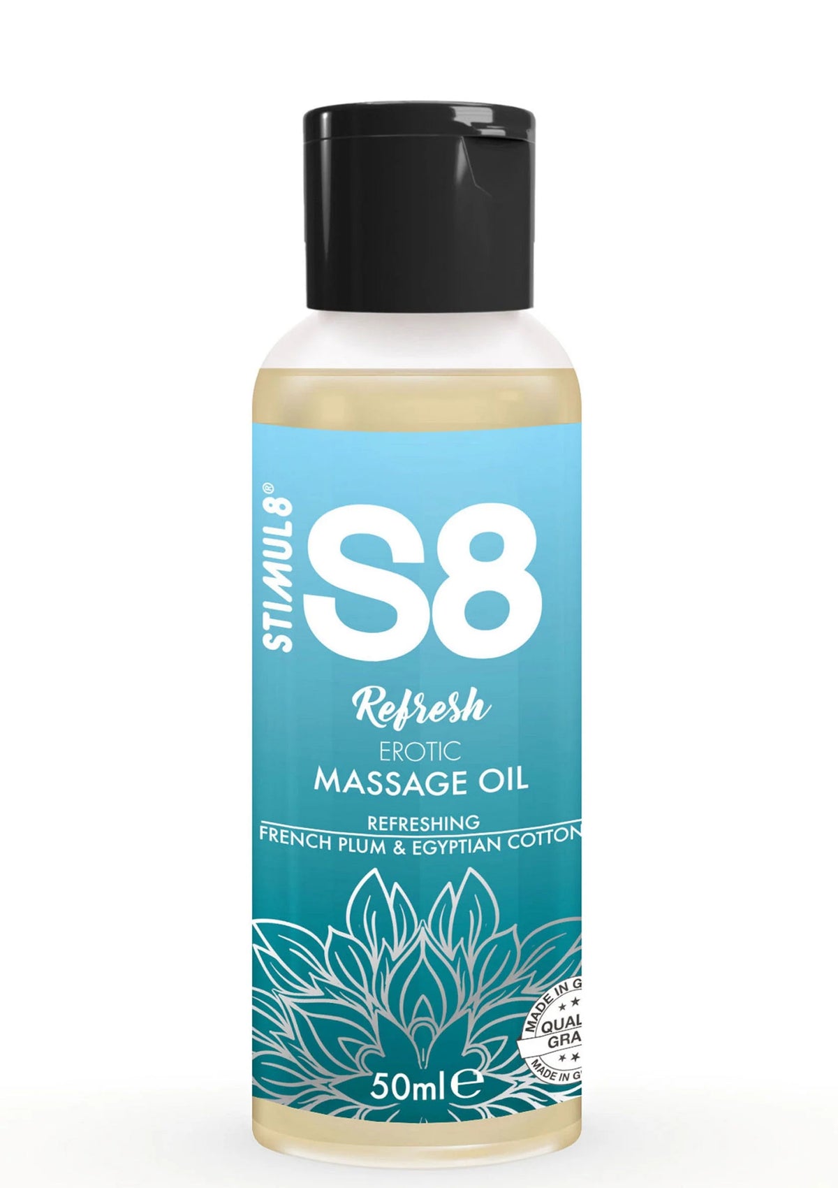 Bestel: Massage Oil Box 3x 50 ml by S8 - bij Happytoys: de erotische sex webshop | liever Happy dan Easy ⭐⭐⭐⭐⭐
