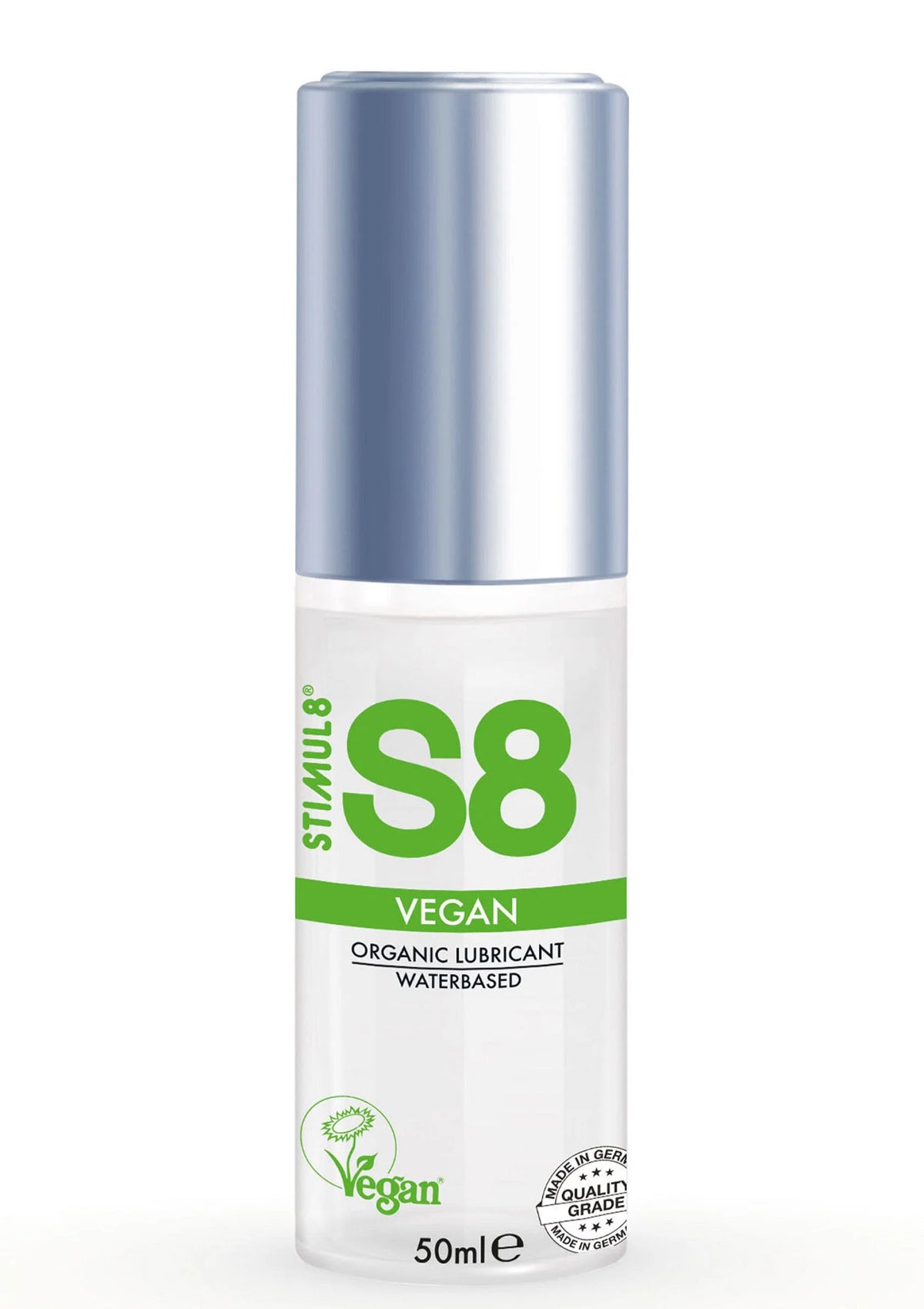 Bestel: S8 Vegan Lubricant 50 ml by S8 - bij Happytoys: de erotische sex webshop | liever Happy dan Easy ⭐⭐⭐⭐⭐ - Default Title - 97424 - NATUREL - 50