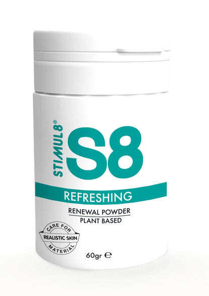 Bestel: Renewal Powder 60gr by S8 - bij Happytoys: de erotische sex webshop | liever Happy dan Easy ⭐⭐⭐⭐⭐ - Default Title - 97431 - NATUREL - 60