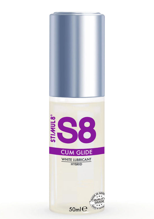 Bestel: S8 Hybrid Cum Glide 50 ml by Stimul8 - bij Happytoys: de erotische sex webshop | liever Happy dan Easy ⭐⭐⭐⭐⭐ - Default Title - 97442 - NATUREL - 50